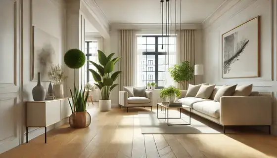 Intérieur de maison en cours de rénovation, du gros œuvre aux finitions.